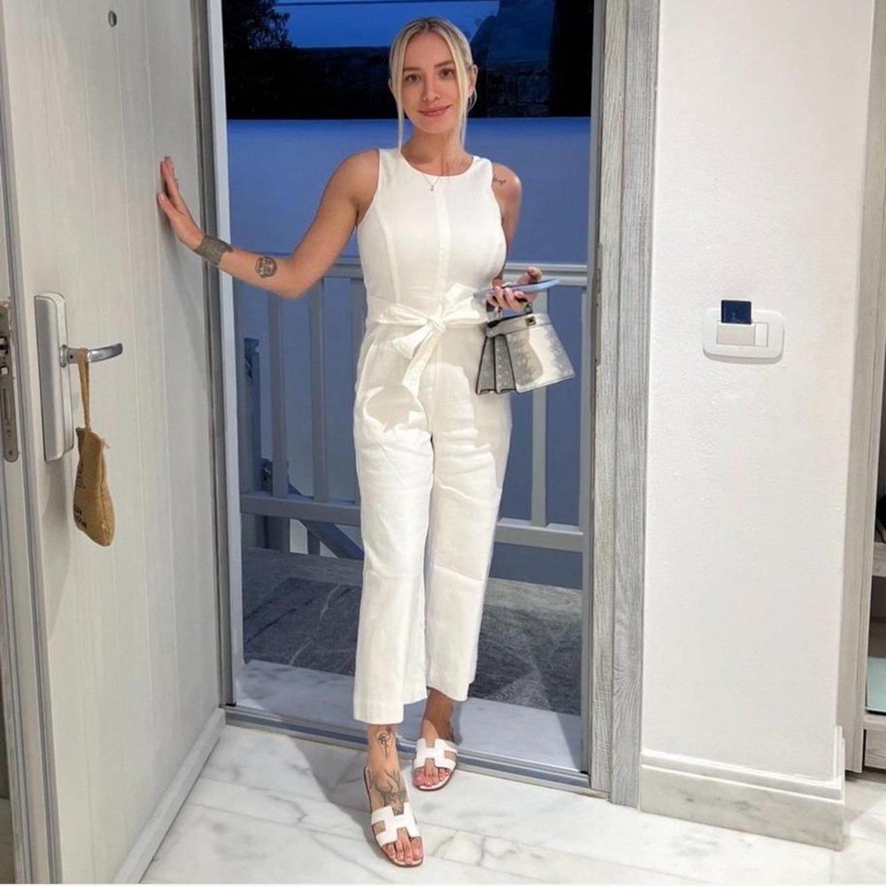 Antonio Melani White Jumpsuit 0